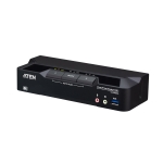 2-portowy przełącznik KVMP™ z interfejsem USB 3.0 i DisplayPort 8K do obsługi dwóch monitorów (w zestawie kable) CS1942DPA 2-portowy przełącznik KVMP™ z interfejsem USB 3.0 i DisplayPort 8K do obsługi dwóch monitorów (w zestawie kable) CS1942DPA